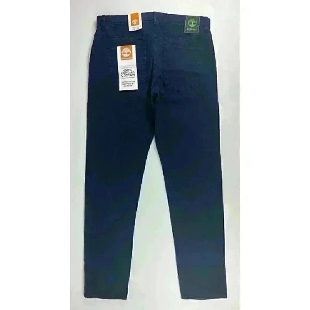 NEW! Timberland Men's Size W34 L34 Earthkeepers Tapered Fit Denim Jean NWT $88 - Picture 2 of 3